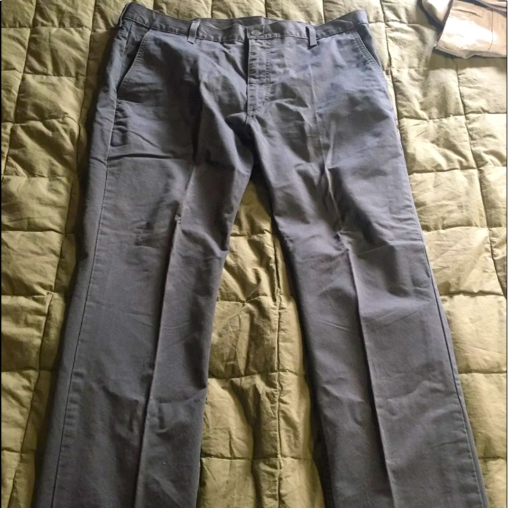 Levi's chinos grey 38 x 30 straight pant